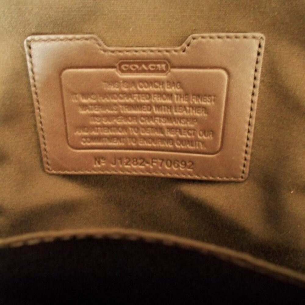 Coach Men Varick Sling Backpack Gray F70692 - Picture 15 of 15